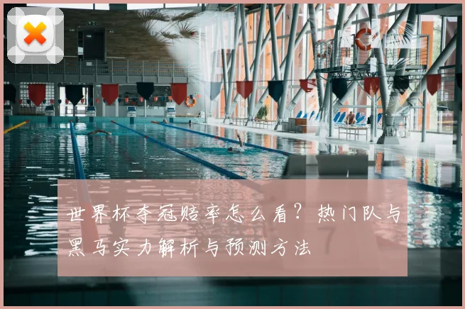 世界杯夺冠赔率怎么看？热门队与黑马实力解析与预测方法